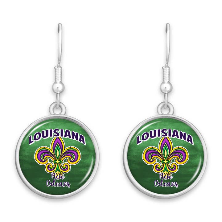 From The Heart - Wholesale Dangle Earrings - Leah Souvenir Earrings