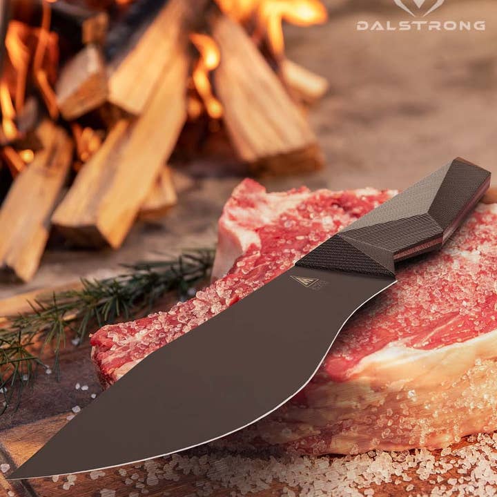 Dalstrong - Wholesale Kitchen/Utility Knife - Chef's-Cleaver Hybrid "Barong" Knife 7" | Shadow Black Series | NSF Certified | Dalstrong ©7