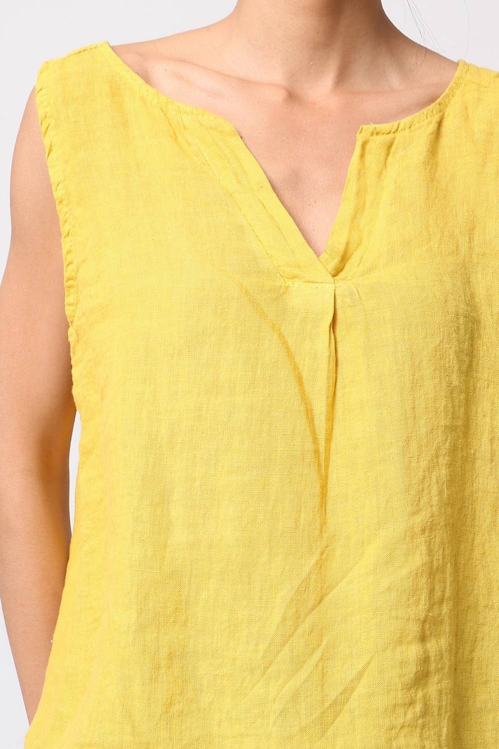 LÉA & LUC - Wholesale Tunic - Women's - 100% Linen Tank Top REF. 380093