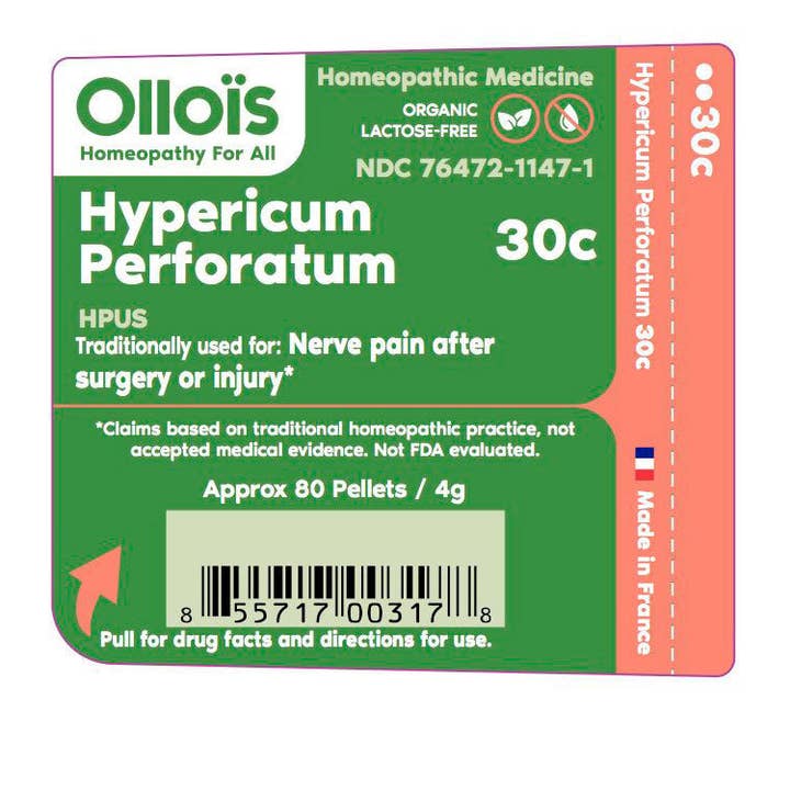 Ollois - Wholesale Oral Supplement/Vitamin - Olloïs Hypericum Perforatum 30C Vegan Organic kosher, 80ct1