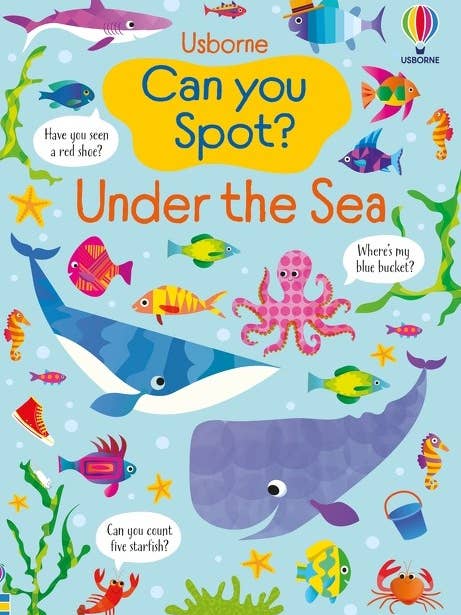Can you Spot? Under the Sea: Usborne for wholesale by HarperCollins