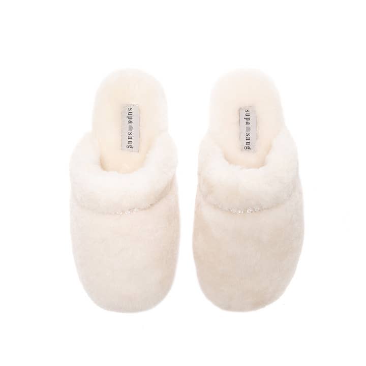 SUPASNUG - Wholesale Slippers – Women's - SUPA STAR NATURAL WOMENS SWAROVSKI TRIM SLIPPER2