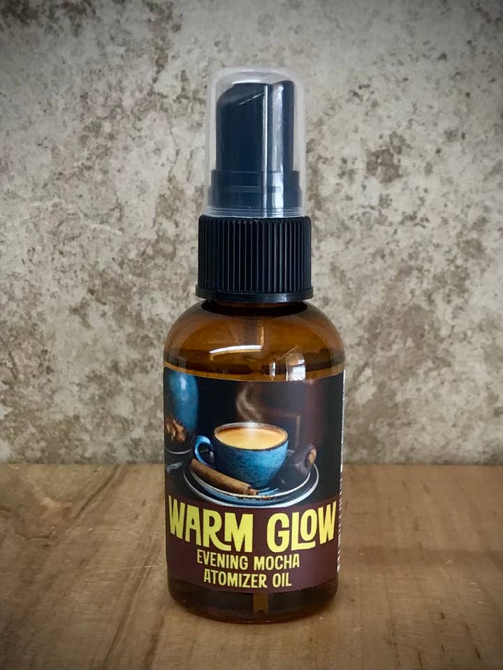 Evening Mocha Atomizer Oils for wholesale by Warm Glow Candle Company