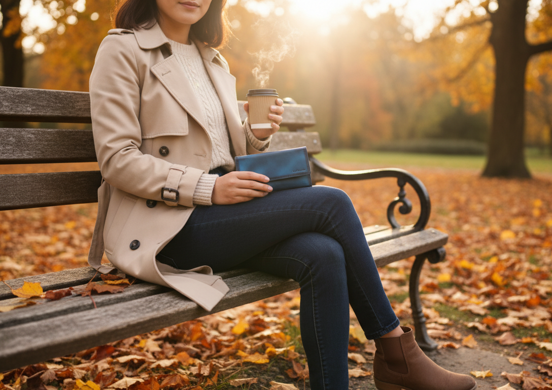 Alta Quero - Wholesale Crossbody Bag - Women's - Textured Leather Essentials Set– Wallets Crossbody BlueBlack3