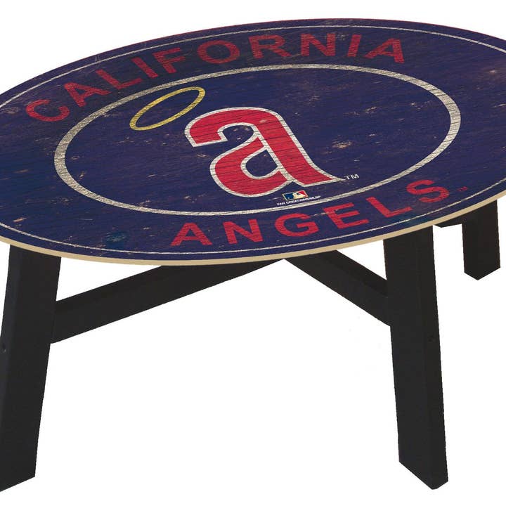 Los Angeles Angels Heritage Logo Coffee Table for wholesale by Fan Creations