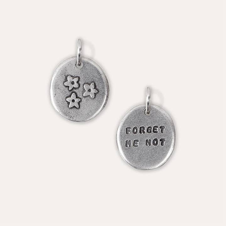 Kutuu - Wholesale Keychain - Unisex - 'Forget Me Not' Flowers Keyring Charm1