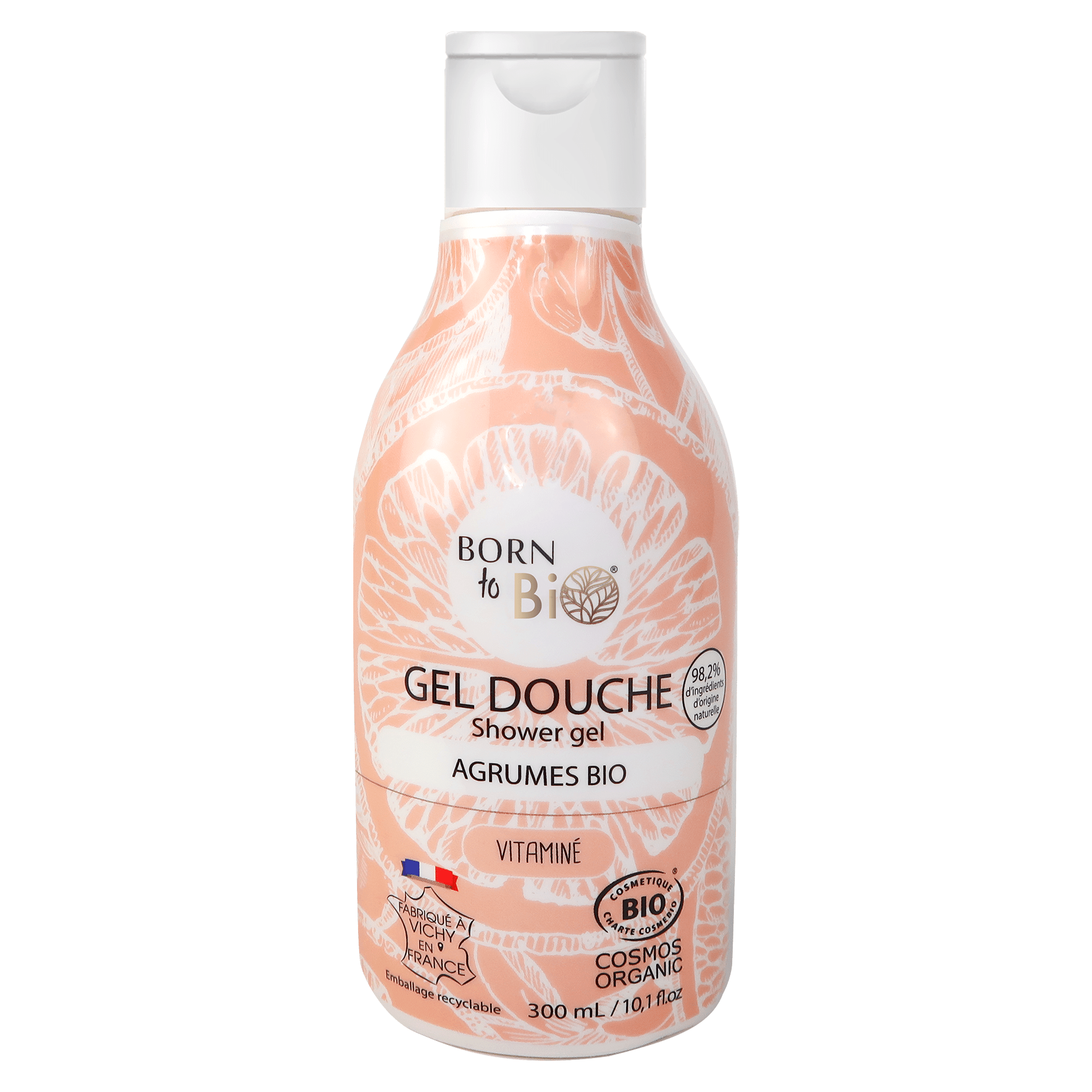 Les Laboratoires Bio Seasons - Wholesale Body Wash/Shower Gel - Bio Citrus Shower Gel Organic Cosmos - 300ml2