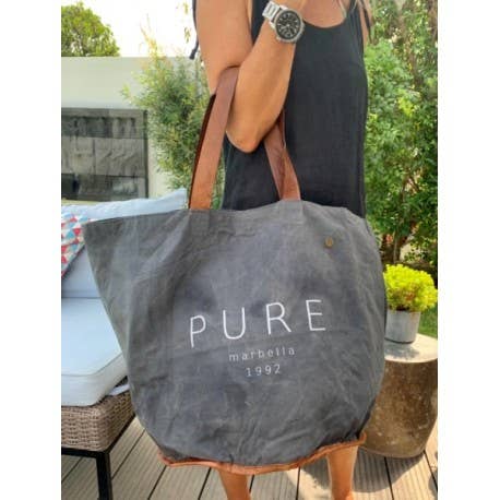 Casa Natura Design SL - Wholesale Strandtas - Nieuwe Vintage Stijl Canvas Strandtas Kobe Nr690