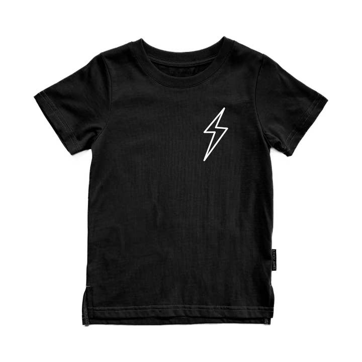CAMISETA BOLT - NEGRA para venta al por mayor de LENOX JAMES
