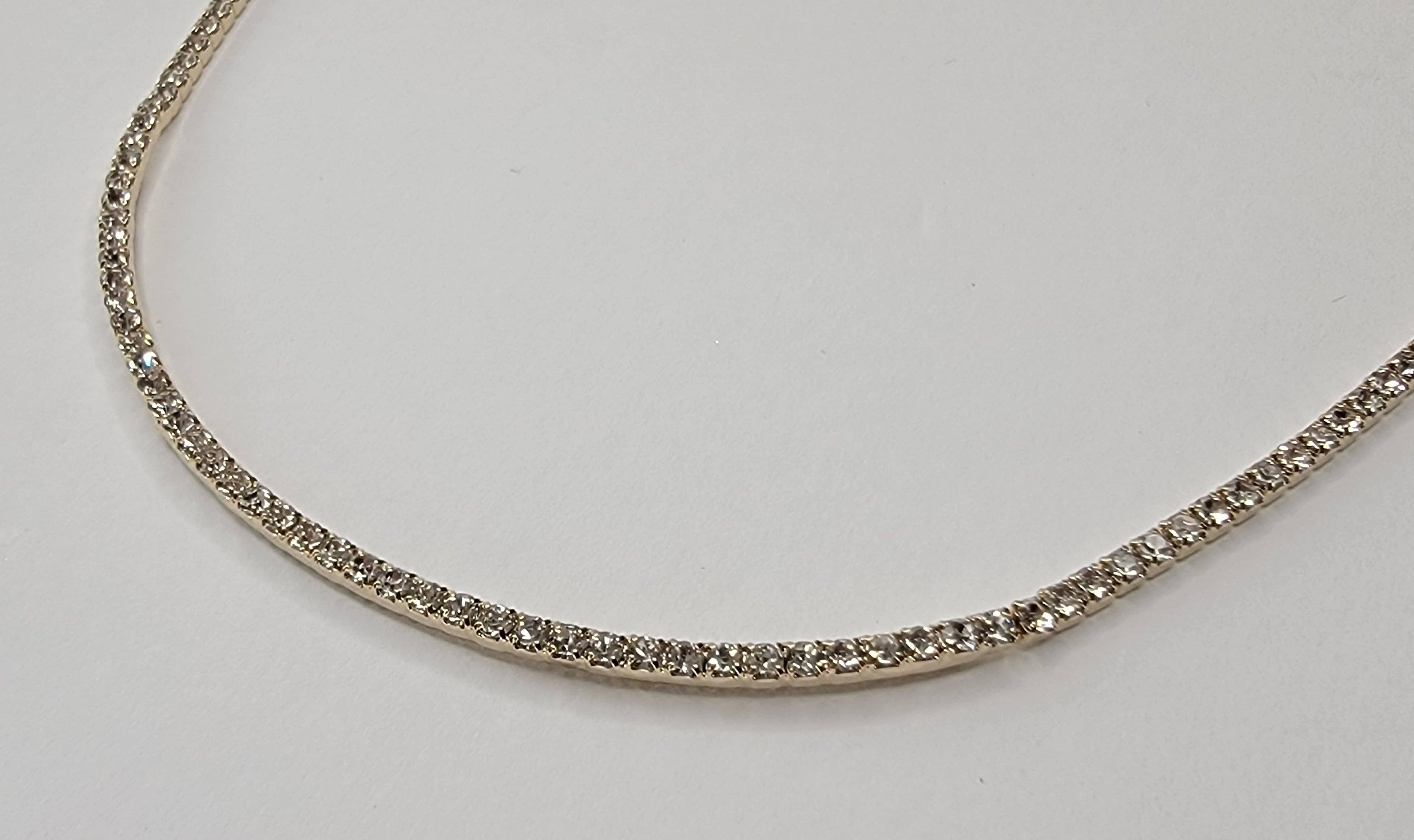 BETTYOH INC - Wholesale Link & Chain Necklace - Rhinestone Necklace0