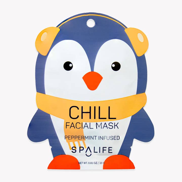 My Spa Life - Vendita all'ingrosso Maschera viso - Confezione Maschere Viso Amici della Neve per le Vacanze di Natale - 10 pz6