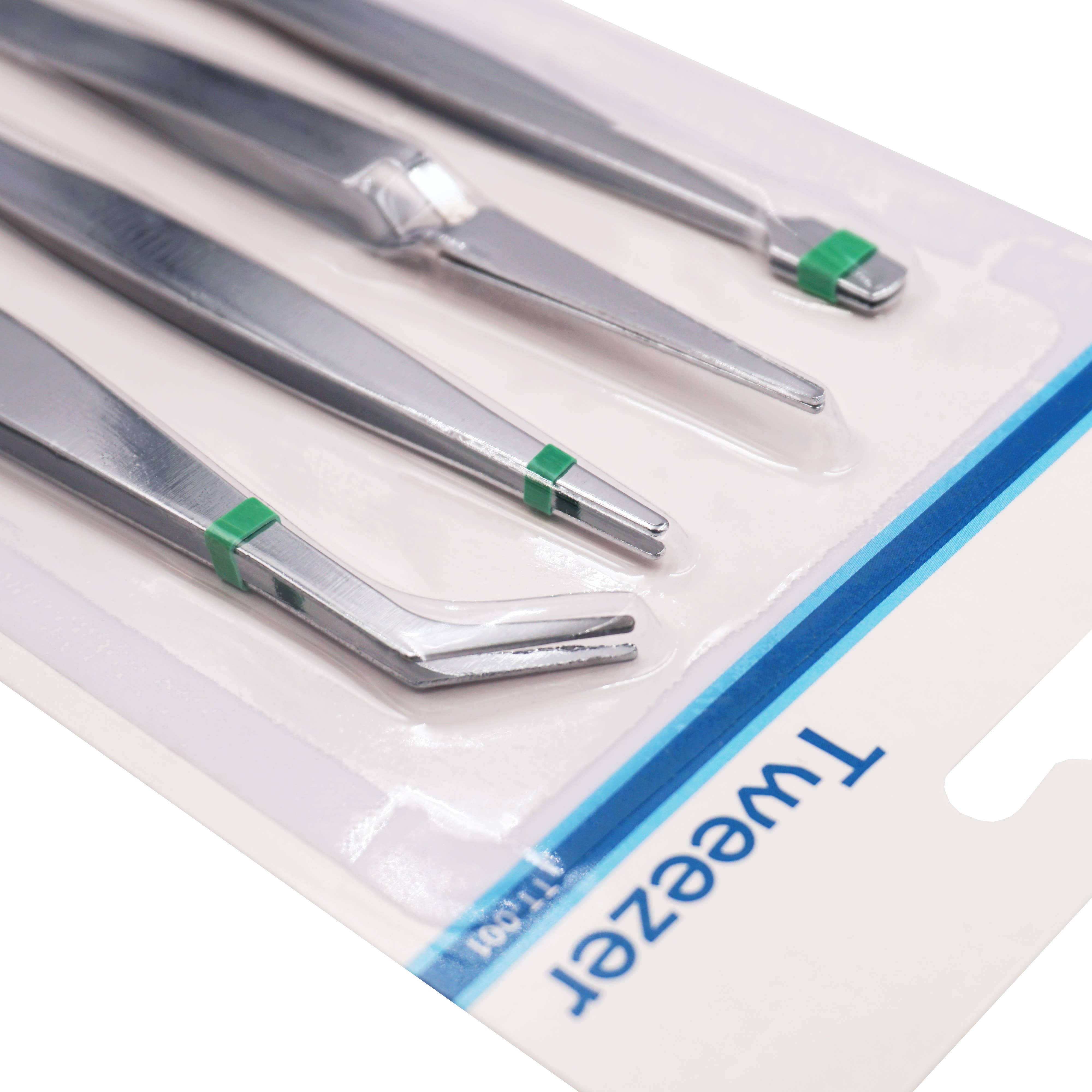 Angels Craft - Wholesale Craft Tool - Tweezer Set, 4-ct1