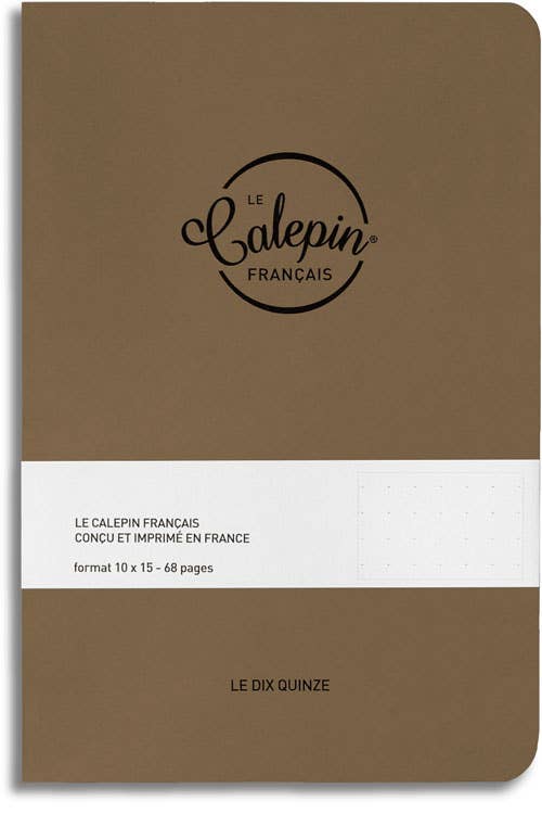 LE CALEPIN FRANCAIS - Wholesale Notitieboekje - Naturel notitieboek 10x15cm3