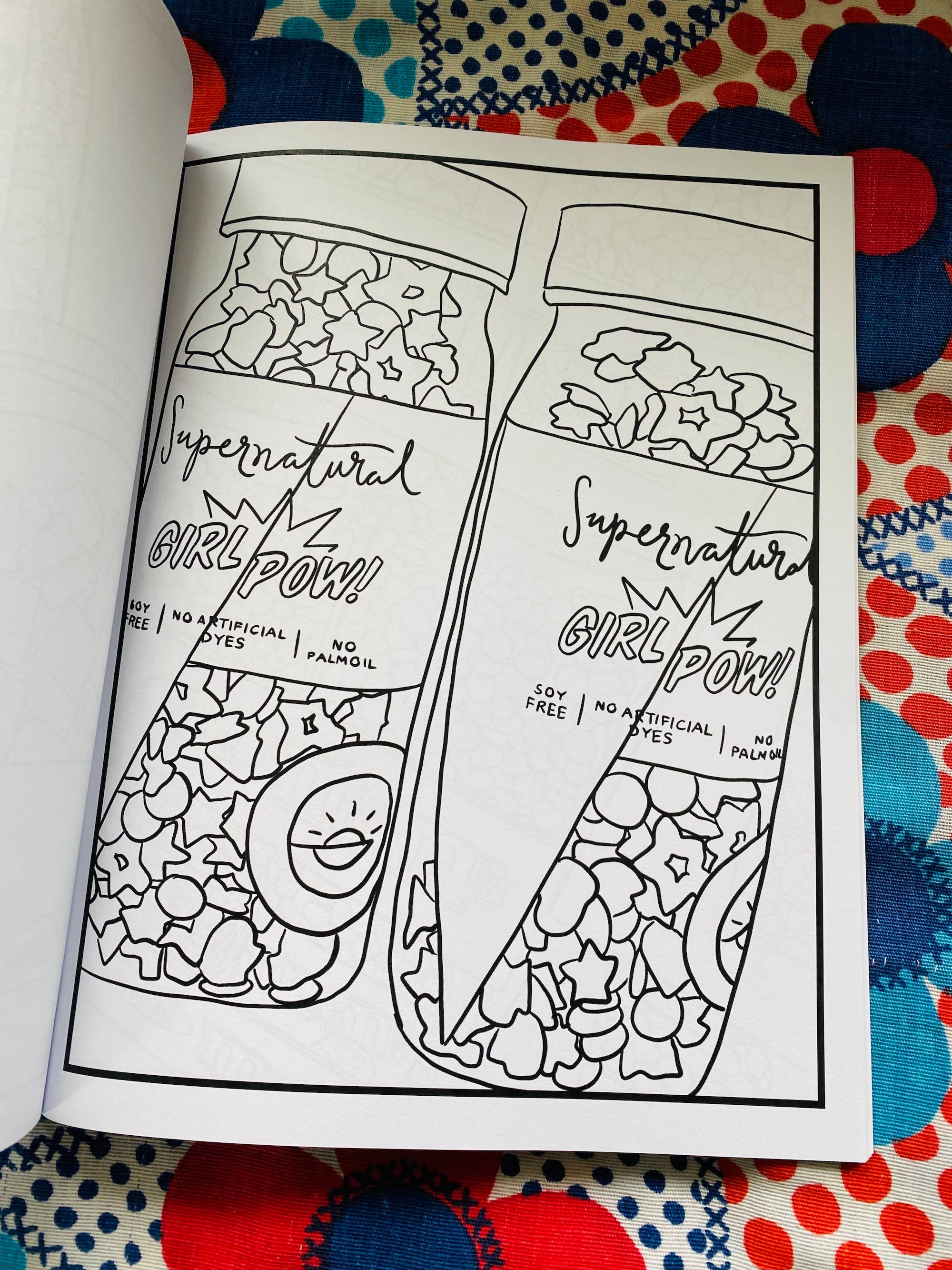 UNDERDOG NATION - Wholesale Coloring & Activity Book - Adult - The Color of Sugar - A Coloring Book for Candy Lovers3