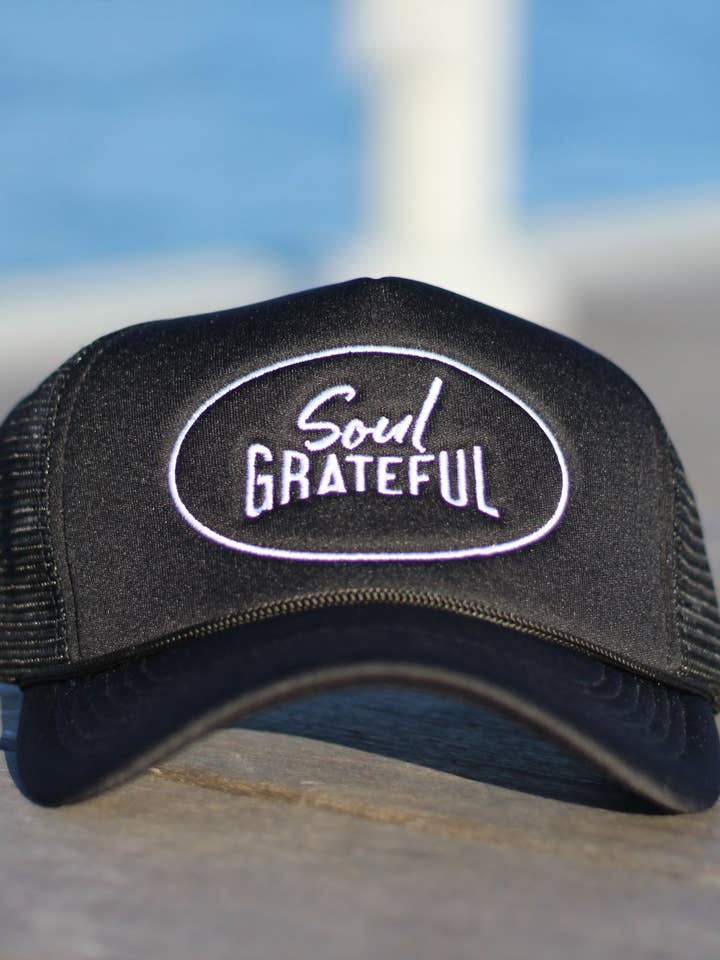 Soul Grateful Foam Trucker Hat (Black) for wholesale by Soul Grateful