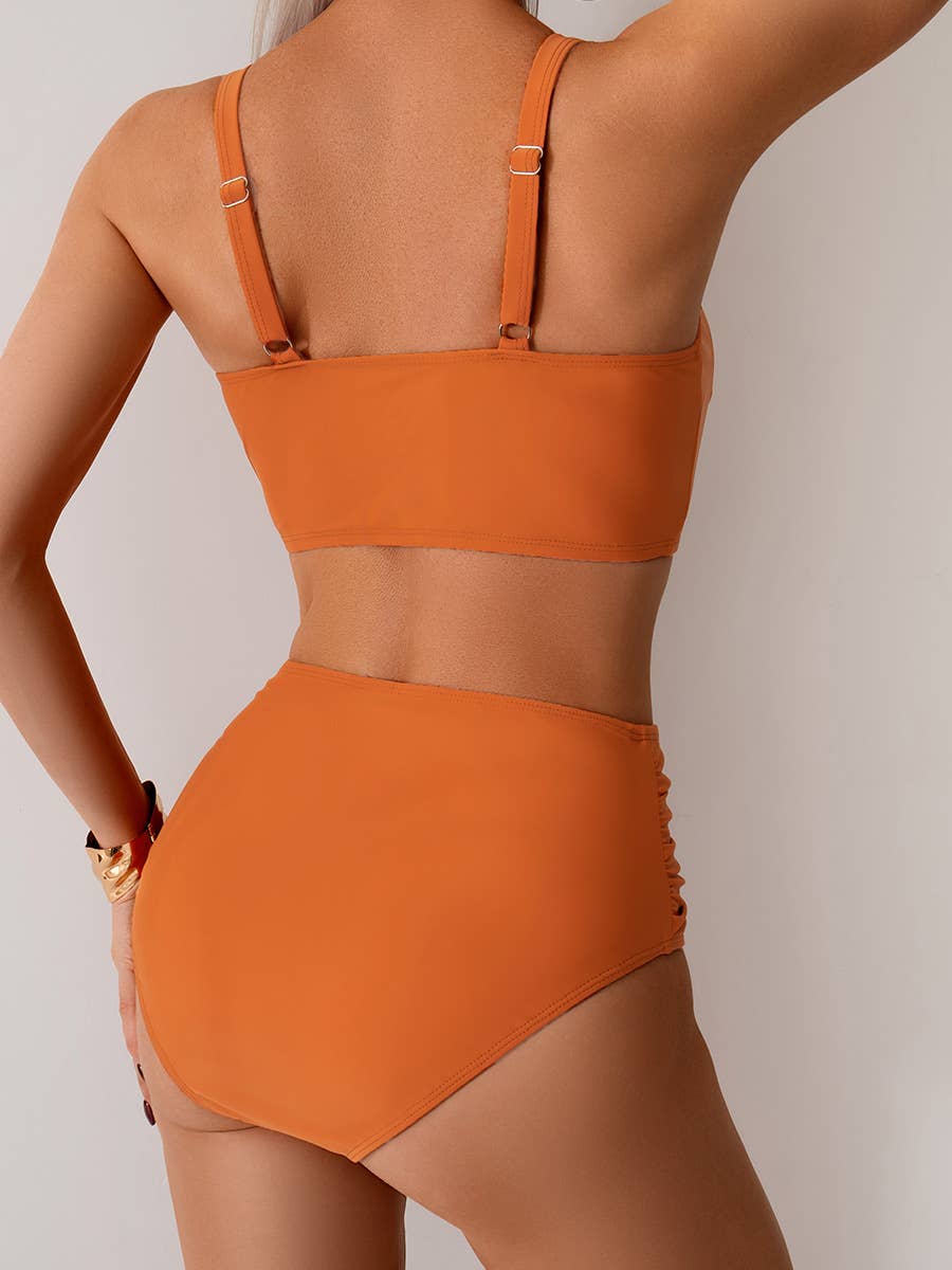 Wholesalesir - Wholesale Two Piece Swimsuit - Women's - Sexy High Waist Split Swimsuit6