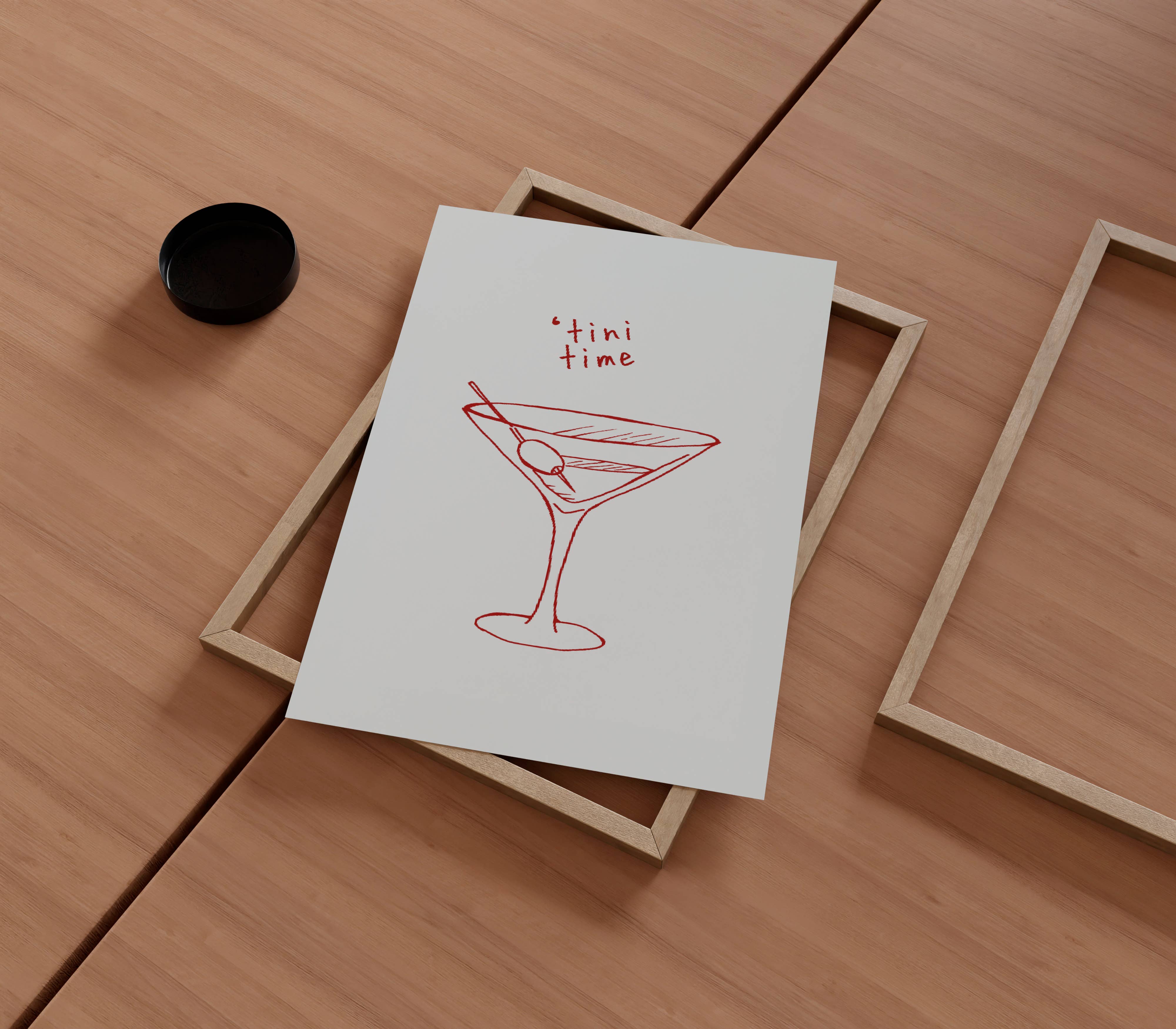 keins wie deins - Wholesale Poster - Art print “tini`time” 40x50 | Poster, Print2