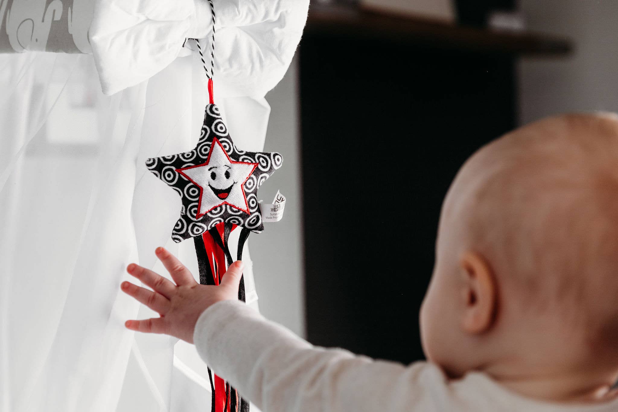 Block Sensory - Wholesale Hanging Rattle - Baby - Sensory Shooting Star Toy, Baby Sensory Toy4