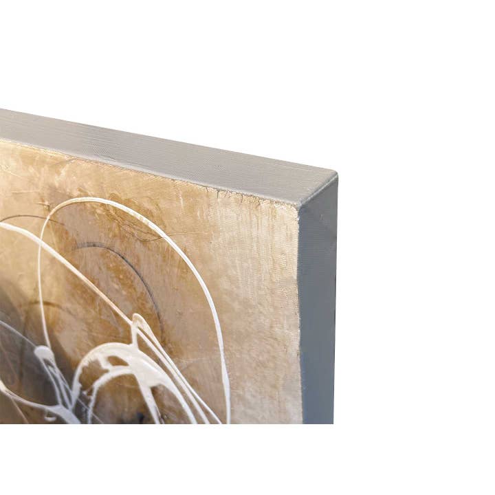 AGAVE Quadri – Engroshandel Maleri/tegning – Håndmalet maleri „Cream 90×120"