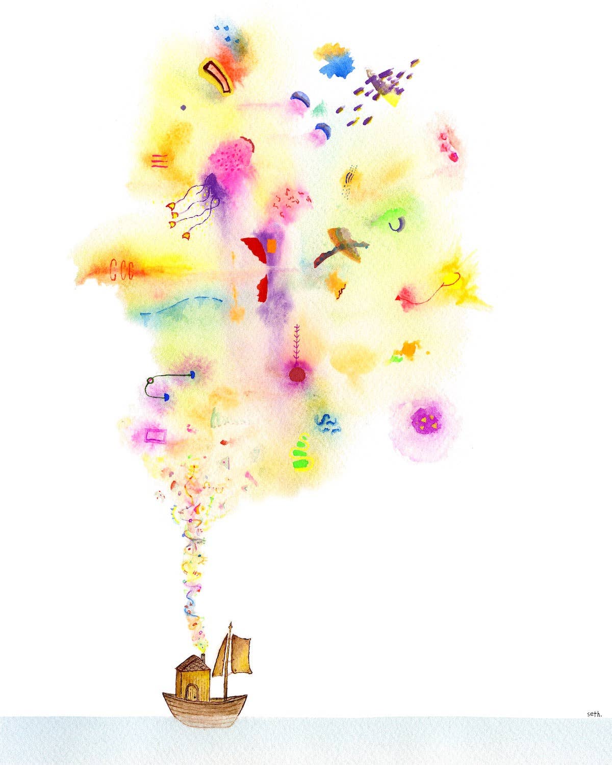 The Art of Seth - Wholesale Kunstprint - Anker der sterren0