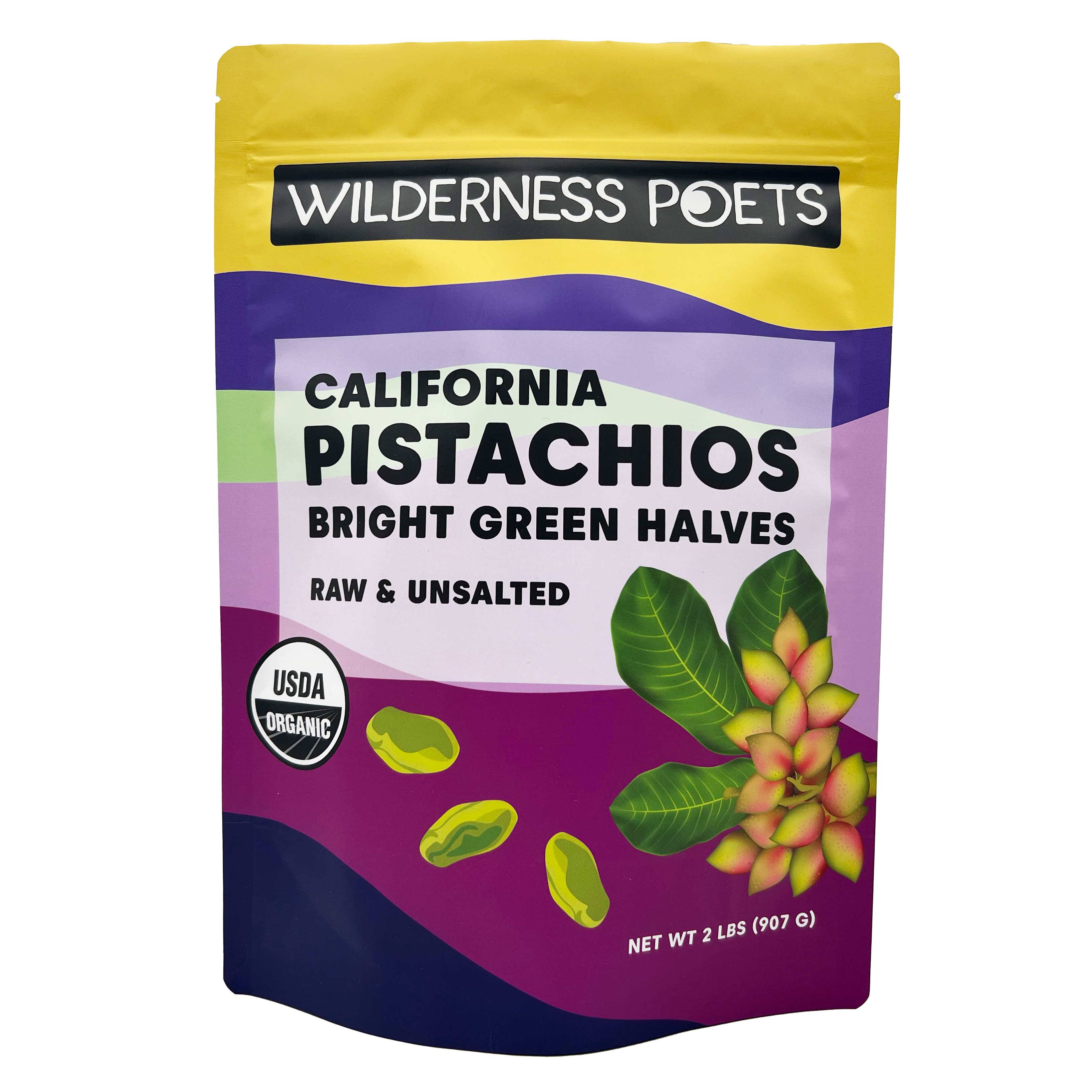 Wilderness Poets - Wholesale Nuts - Organic Pistachio Halves - Raw7