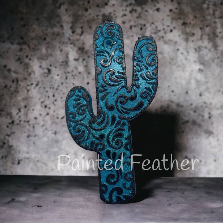 Tooled cactus for wholesale by Painted Feather Scents
