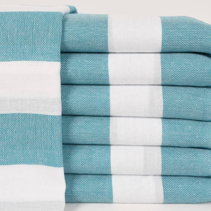 Luxury Cotton Bordered Washcloth 20x40 Inches for wholesale by Organic Turkish Towels