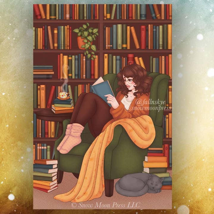 Cozy Nook - Orange for wholesale by Snow Moon Press LLC