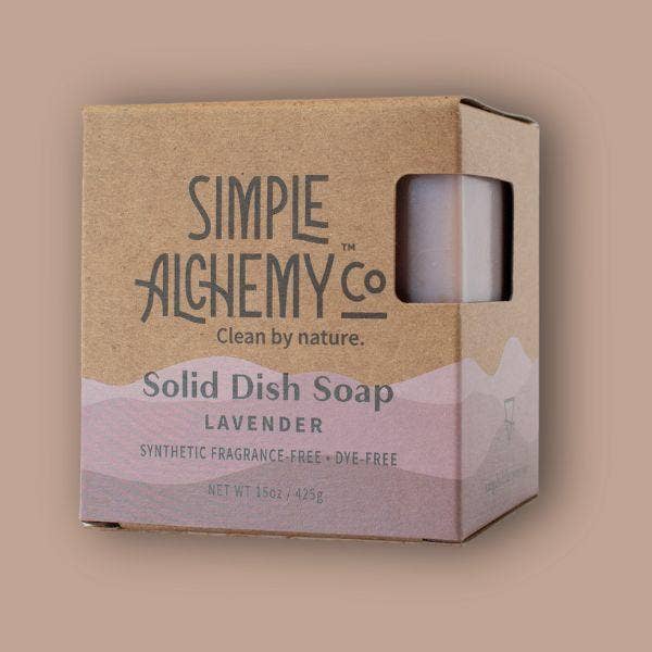 Simple Alchemy Co - Wholesale Dish Soap - Solid Dish Soap | Lavender