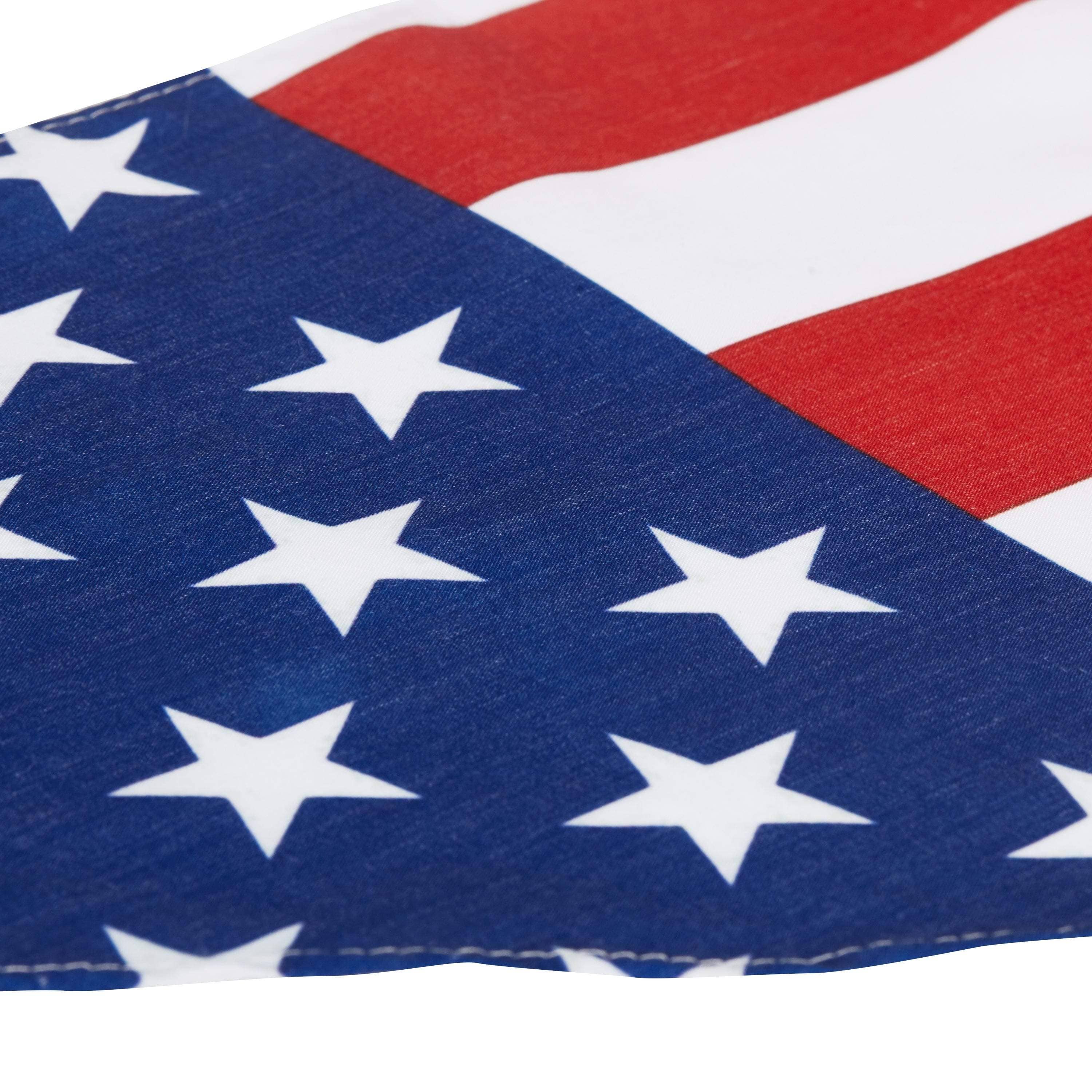 Dog Bandana, American Flag Pet Bandana for July 4th for wholesale on Faire3