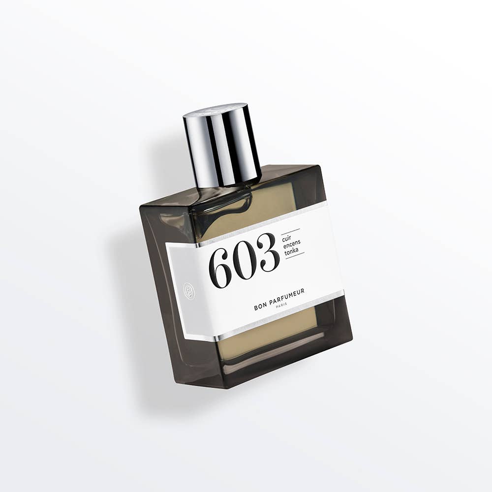 Bon Parfumeur - Vente Parfum/Eau de toilette - 603 - (Testeur 100 ml) Encens pour cuir, fève tonka