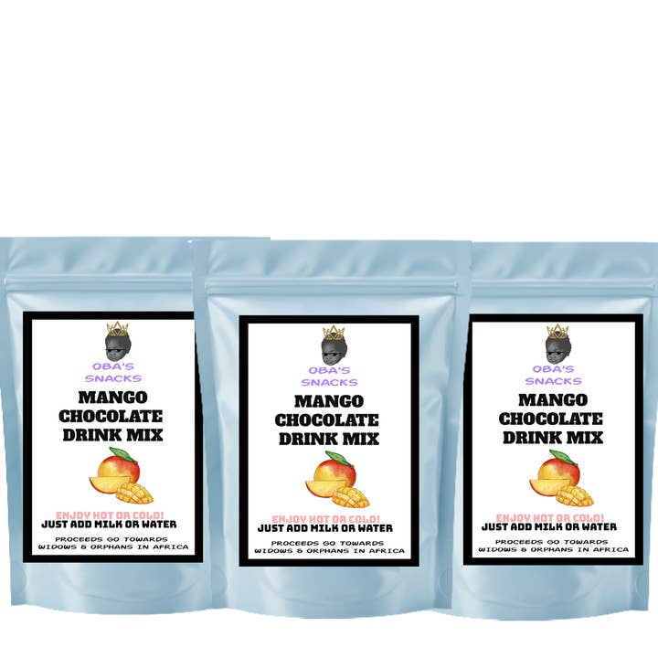 Chokoladedrikblanding - Mango 3-pak for engroshandel hos Oba's Snacks