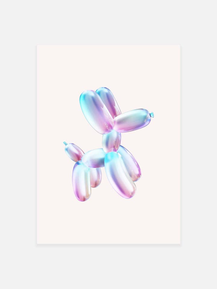 Estampado de perro globo para venta al por mayor de Noonstead