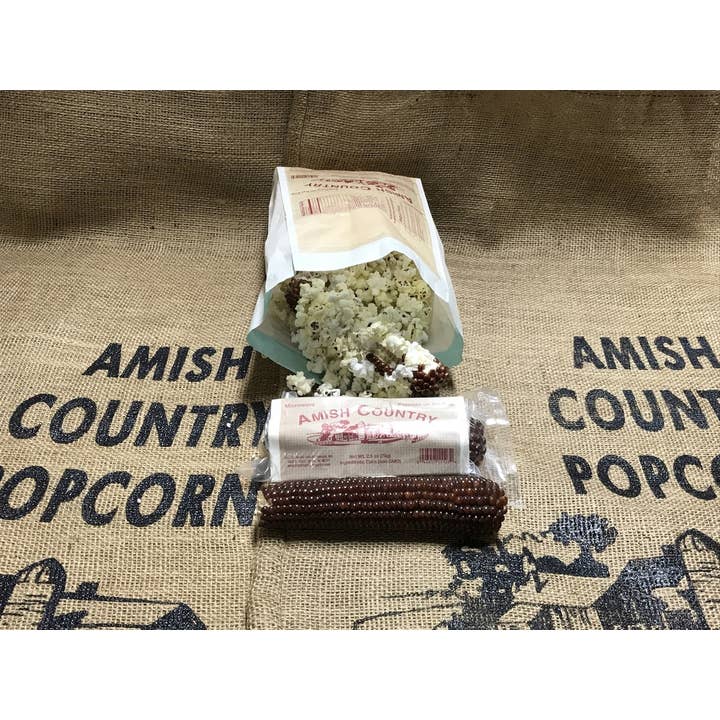 Amish Country Popcorn - Wholesale Popcorn - Purple Popcorn Microwave Cob