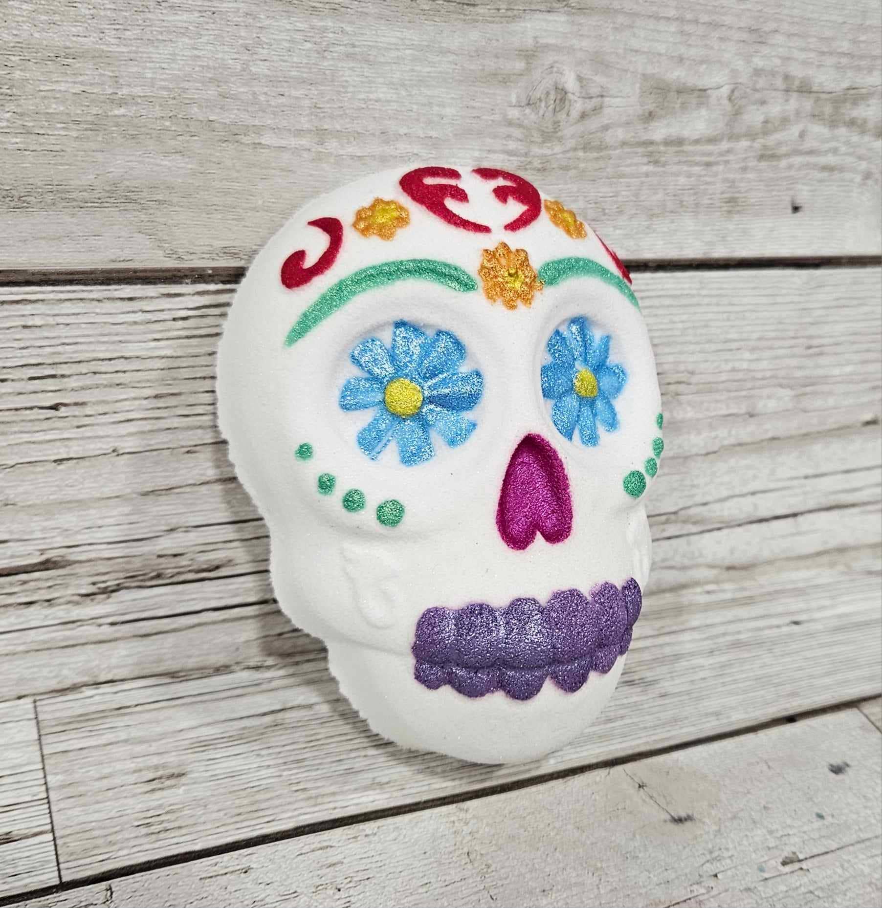 The Soap Sisters - Wholesale Bath Bomb/Fizz - Day of the Dead Bath Bomb1