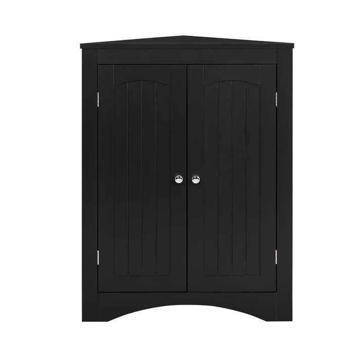 Orange County Decor - Wholesale Cabinet - Sideboard Cabinet,Corner Cabinet,Bathroom Floor Corner Cabinet With Doors And Shelves, Kitchen, Living Room,Free Standing Storage Cabinet For Bathroom Coffee Mdf