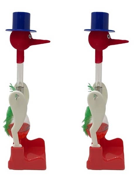 NOVELTIES WHOLESALE INC - Wholesale Classic Toy - Kids - 100-Drinking Bird-Sippy Bird -Perpetual Motion Science 5