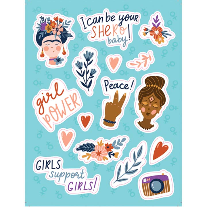 SHERO STICKER SHEET for wholesale by Stickerlishious