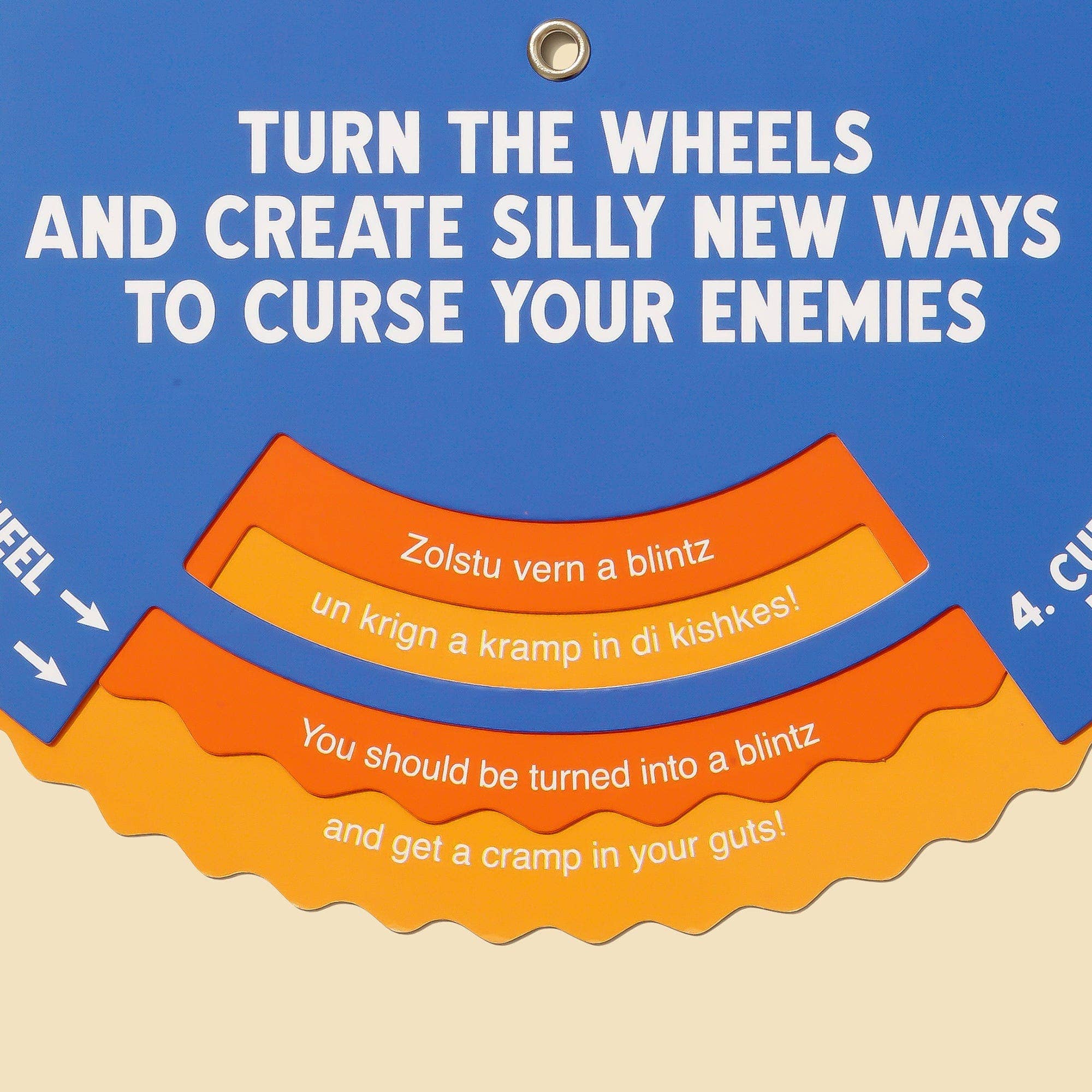 Dissent Pins - Wholesale Brain Game - Adult - Yiddish Curse Generator1