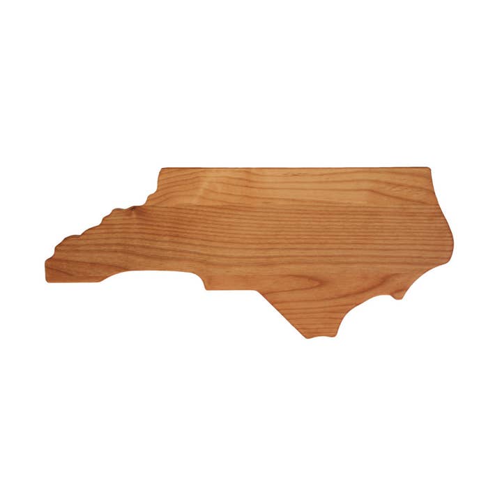 Out of the Woods of Oregon - Wholesale Cheese Board - North Carolina State Shaped Serving Board1