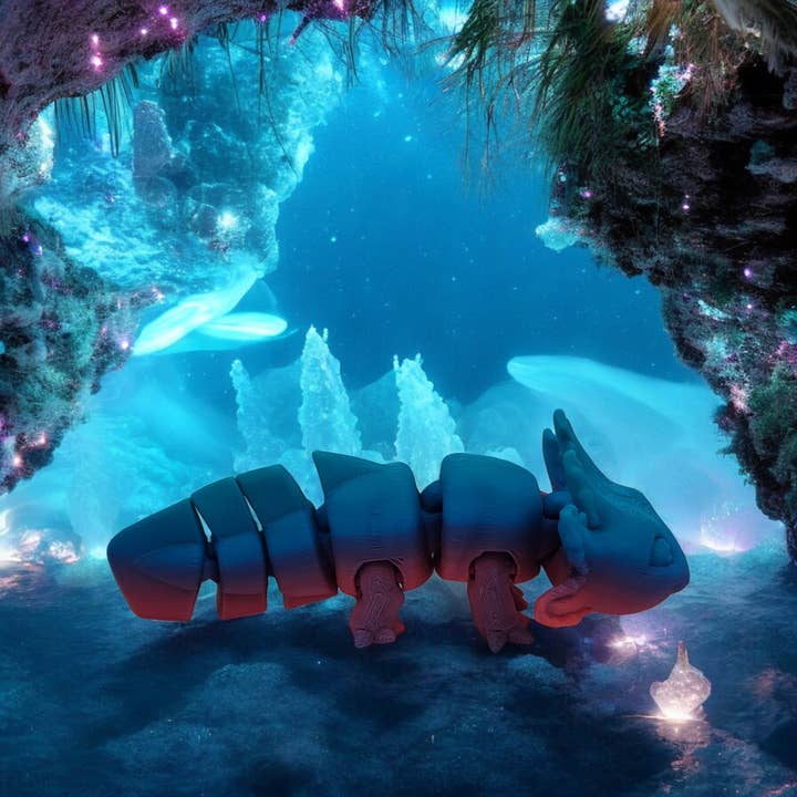 Fantasy Pets - Wholesale Decorative Figurine - Waddle Axolotl2