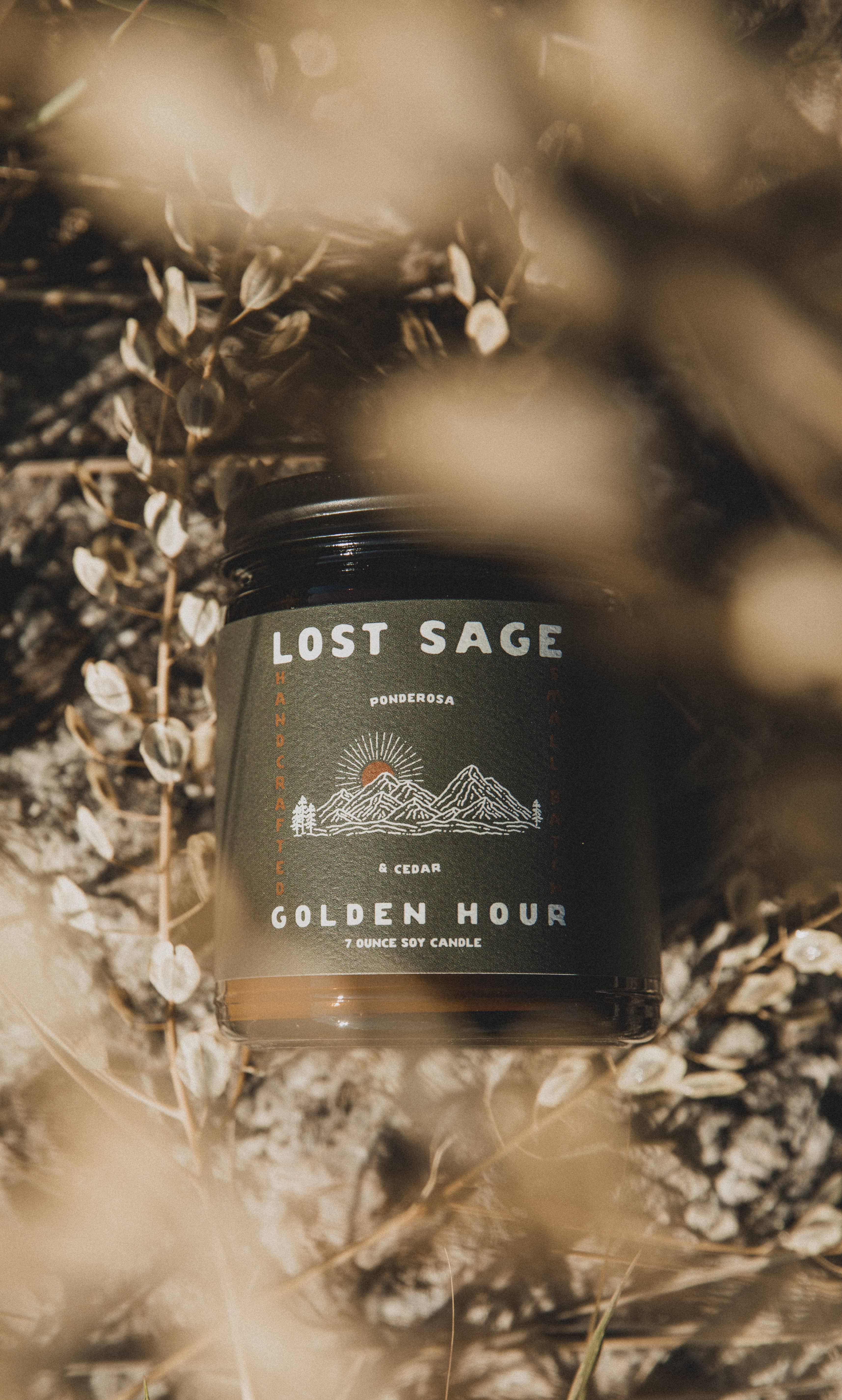 Lost Sage – wholesale Burkljus – Golden Hour Soy Candle1