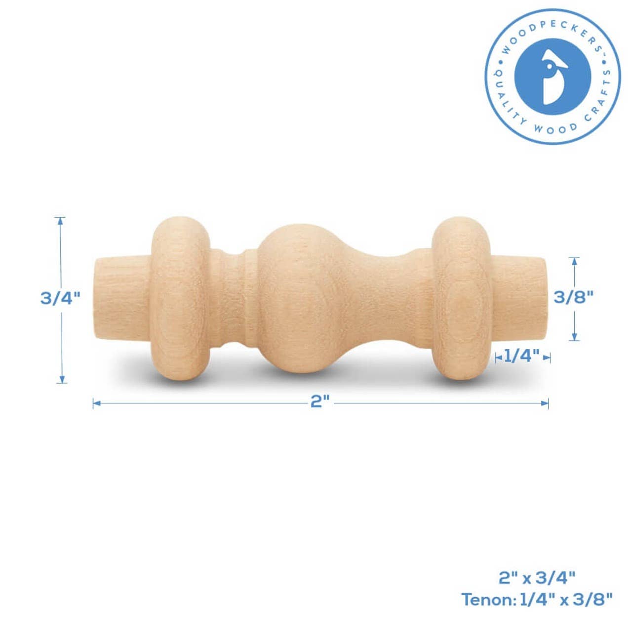 Woodpeckers Crafts - Vente Matériels de bricolage - Broches en bois3