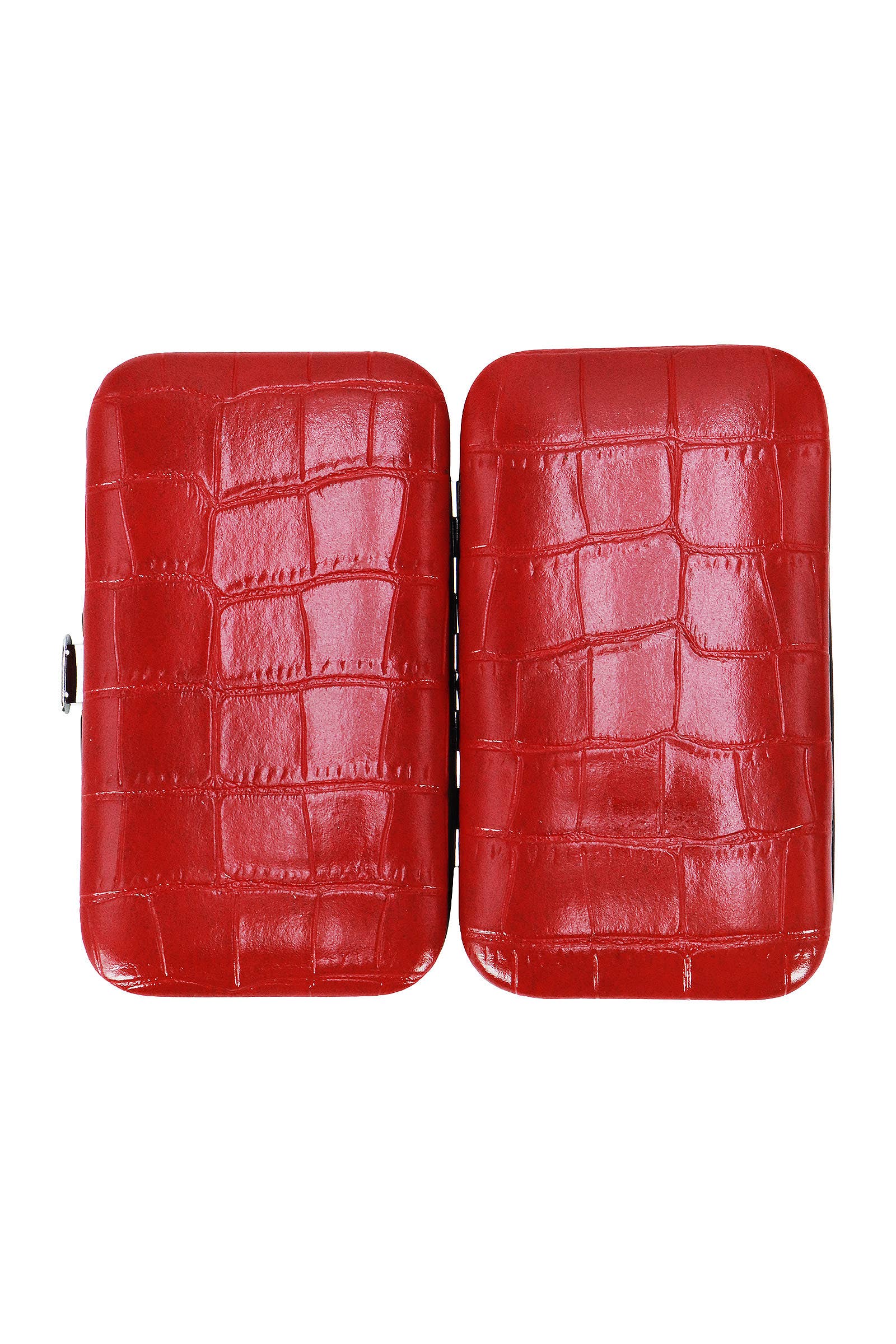 ASSORTED Faux Crocodile Leather 7-pcs Nailcare Kit for wholesale on Faire4