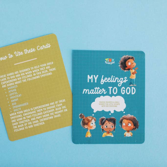Tiny Theologians - Venta al por mayor Tarjetas de aprendizaje - Niños y bebés - Tarjetas Mis Sentimientos Importan a Dios12