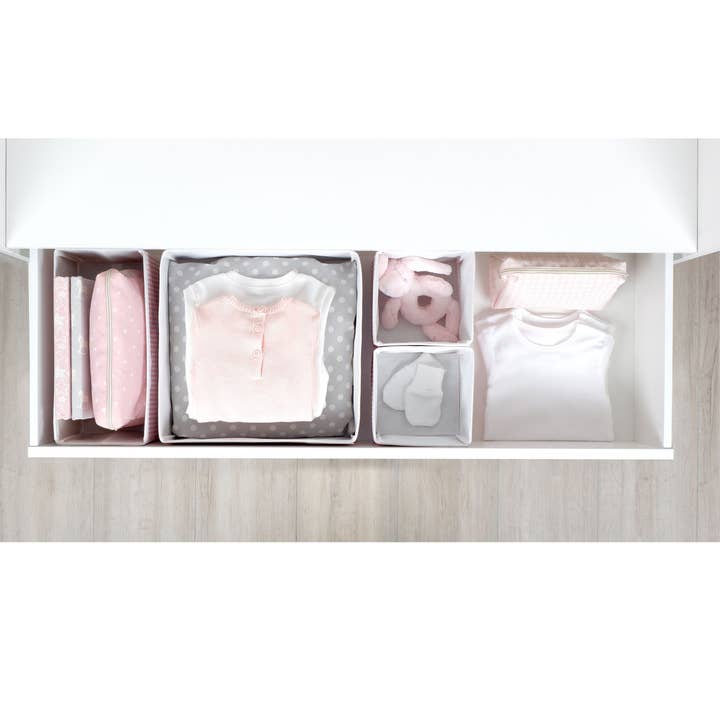 Ocean Home Textile - Wholesale Storage Bin - Ocean Home Textile Pink Drawer Organizer Set3