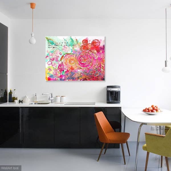 Há uma voz que não usa palavras. Ouvir. por atacado de katharinalucia ART