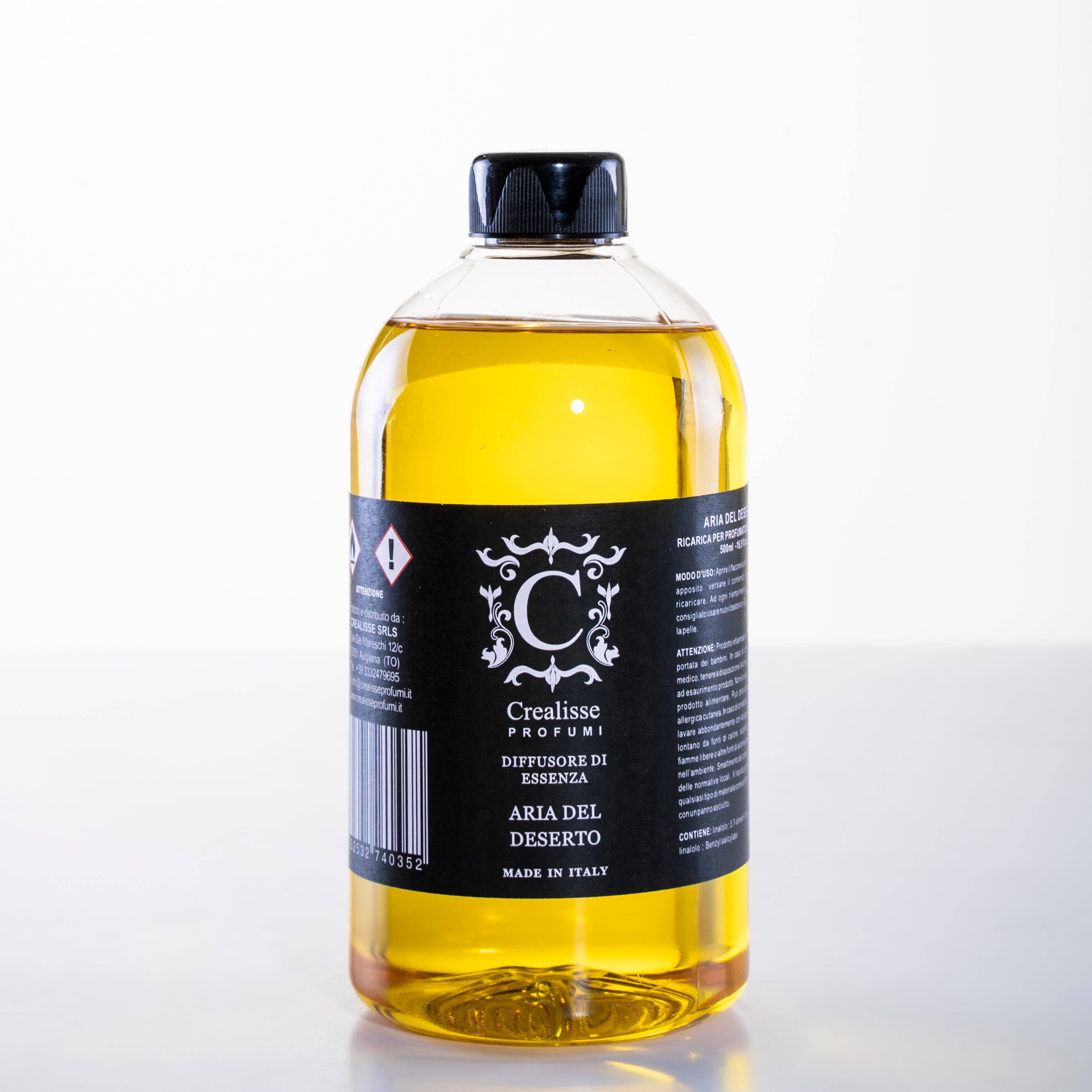 Crealisse Profumi - Wholesale Diffuser Fragrance Refill - Refill for Desert Air room fragrance0