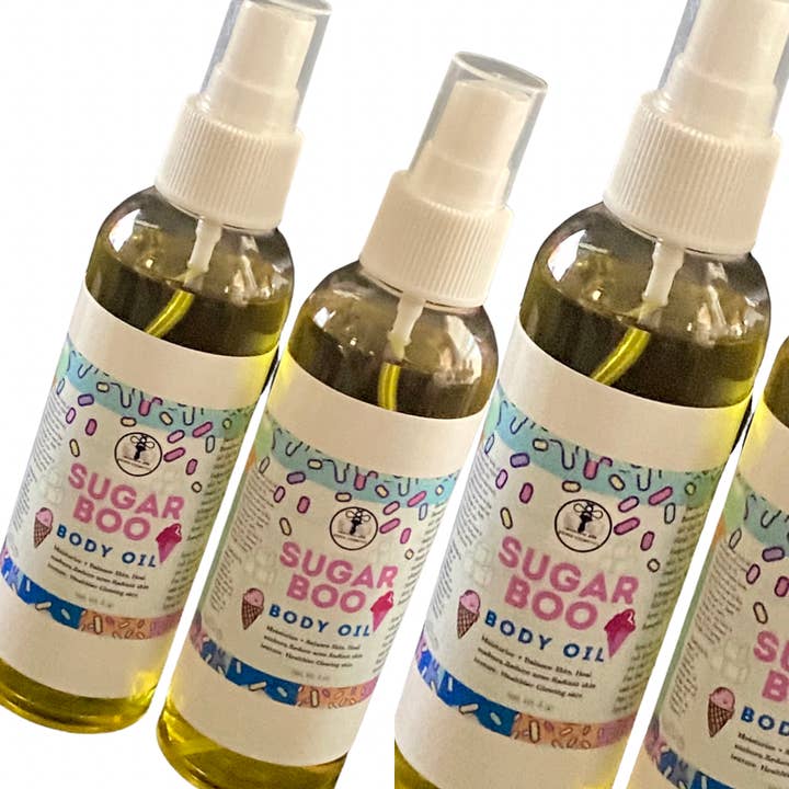 Sweetness And Honey Cosmetics - Wholesale Bath/Body Oil - Body Oil SUGAR BOO Glow Oil