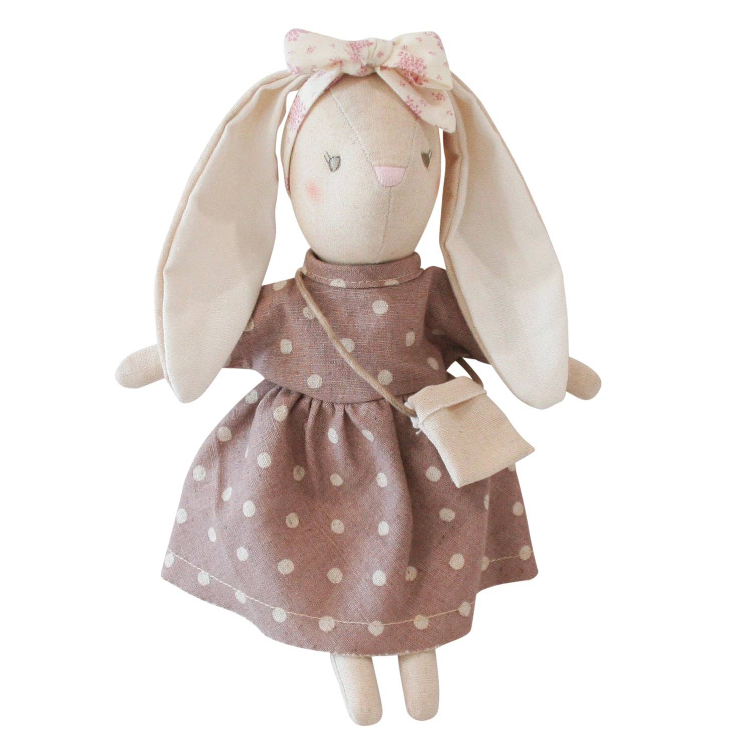 Alimrose - Wholesale Doll - Kids - Mini Sofia Bunny 27cm Mauve1